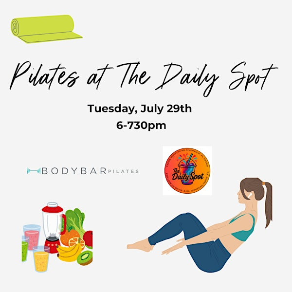 Mat Pilates class at The Daily Spot | The Daily Spot