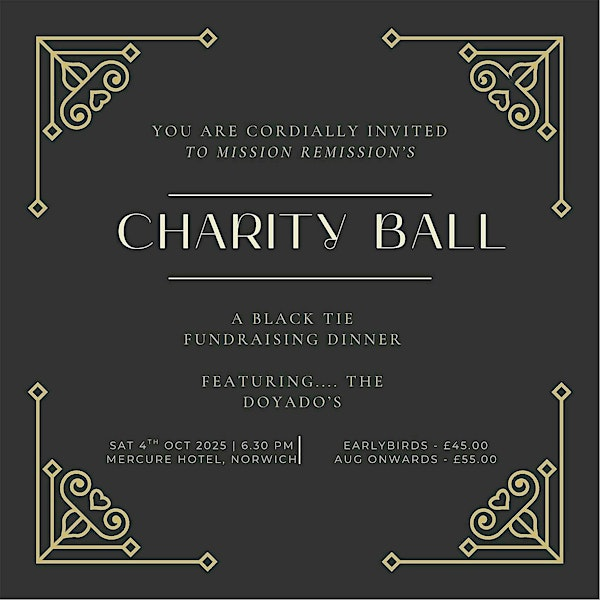 Mission Remission Charity Ball | Mercure Norwich Hotel