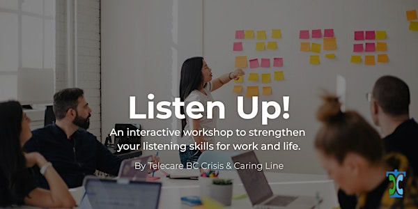 Listen Up! Workshop | Columbia Bible College
