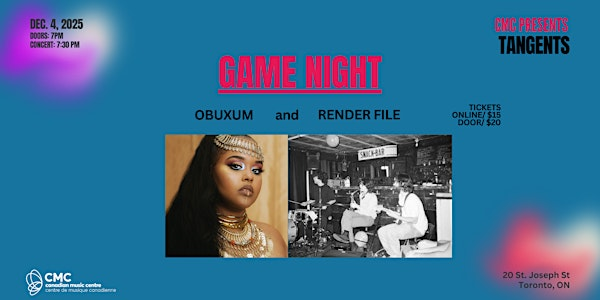Game Night with Render File & Obuxum | CMC