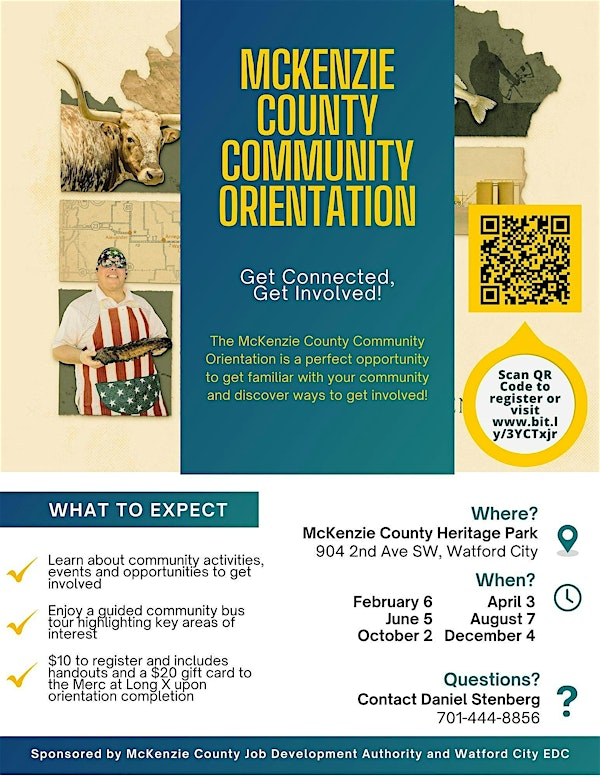 McKenzie County Community Orientation | McKenzie County Heritage Park & North Dakota Oil Museum