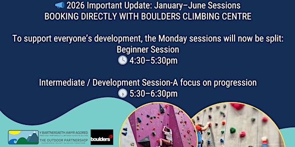 Rock Stars! Youth Climbing4All Monthly Monday BEGINNER AND INTERMEDIATE | Central South Wales