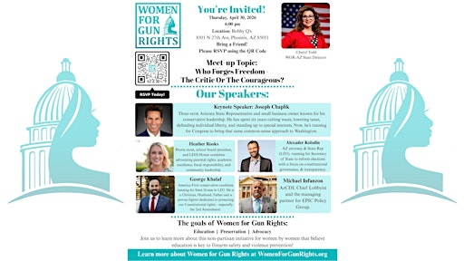 Women For Gun Rights-AZ - April 2026 Meet-Up | Bobby-Q BBQ Restaurant and Steakhouse
