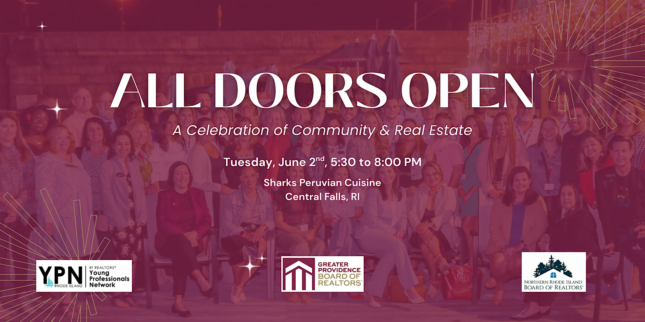 All Doors Open - A Celebration of Community & Real Estate | Sharks Peruvian Cuisine
