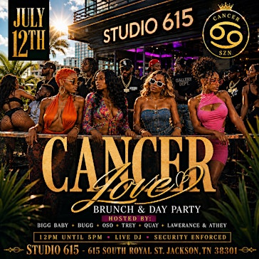 Cancer's- "WE <3 Day Parties" | Studio 615