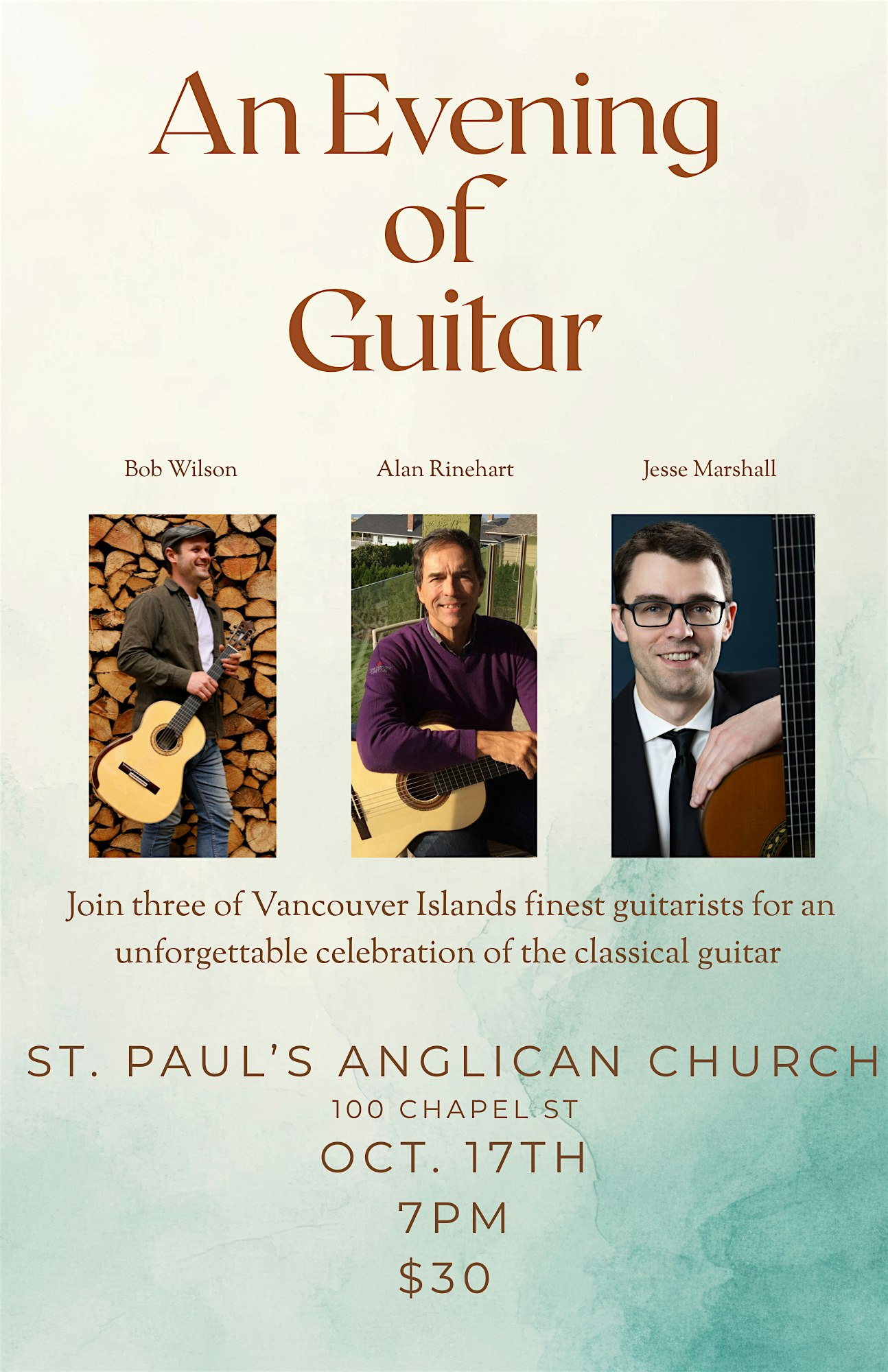 An Evening of Guitar | St. Paul’s Church