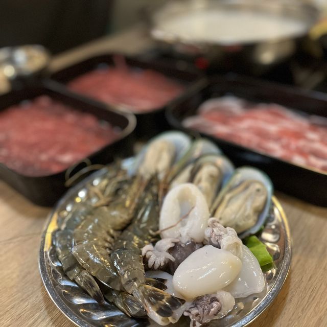 💕元朗國街坊價火鍋海鮮放題