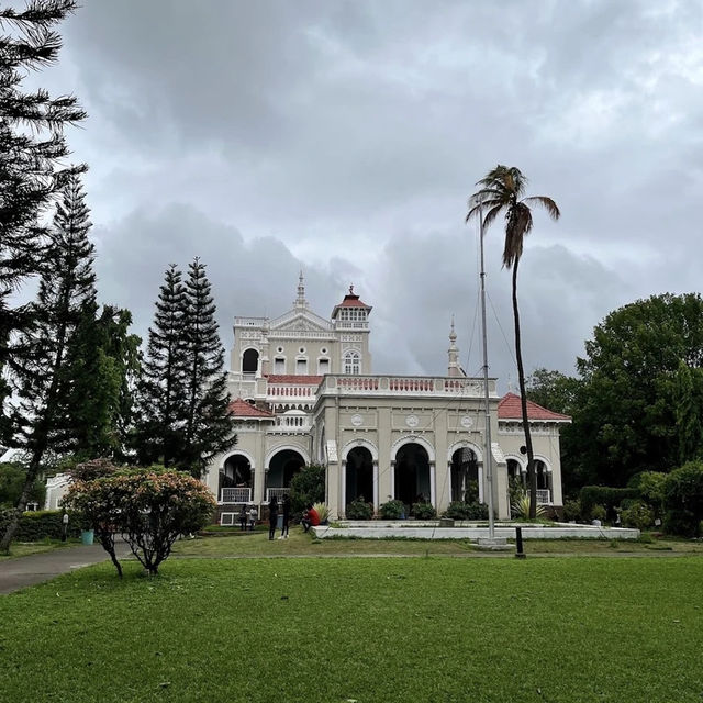 Aga khan palace in Pune Maharashtra 