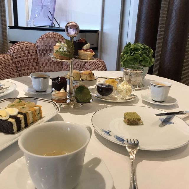 Butterfly room delicious afternoon tea