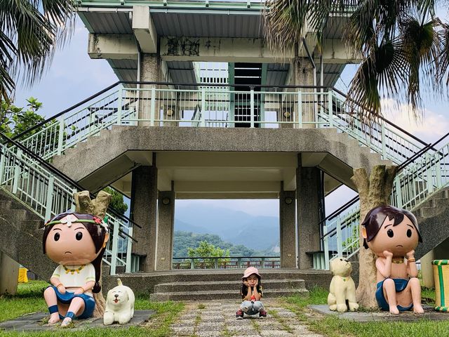 嘉義大埔景點-河濱公園鐵達尼號瞭望台