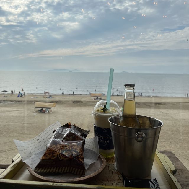 💛안산 대부도 바다뷰 카페 :: 허니비치💛