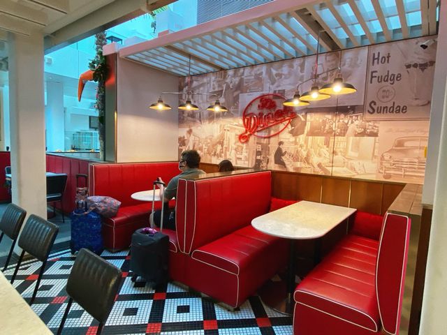 50s American Diner Concept at Arcade