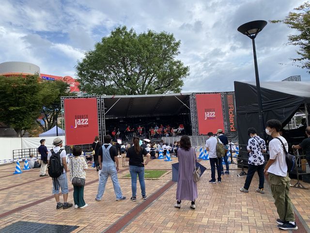 福岡中洲の秋の定番イベント『中洲jazz』(昼間)