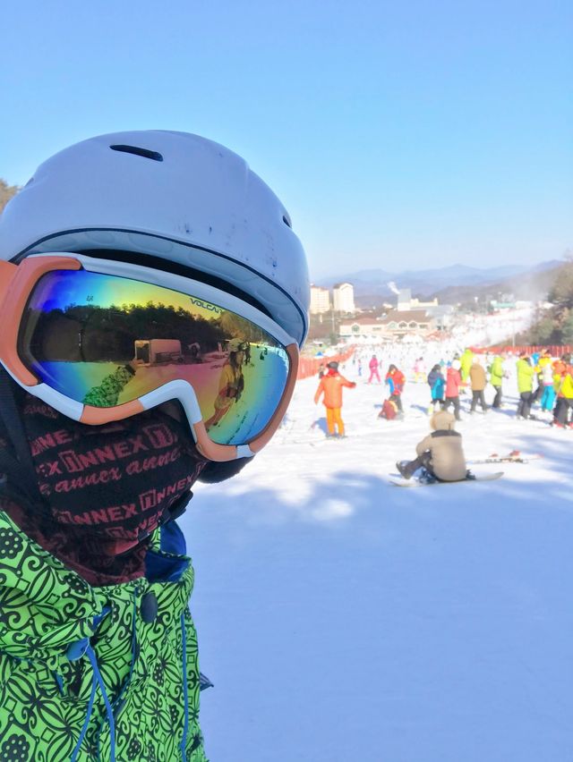 韓國新手滑雪推薦場地⛷️ 洪川大明維瓦爾第度假村🏠