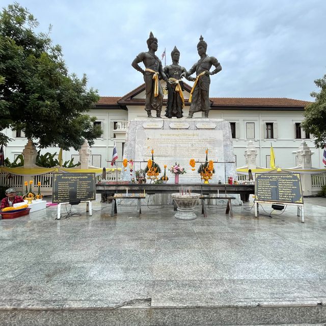 Legendary 3 Kings monument in Chiang Mai