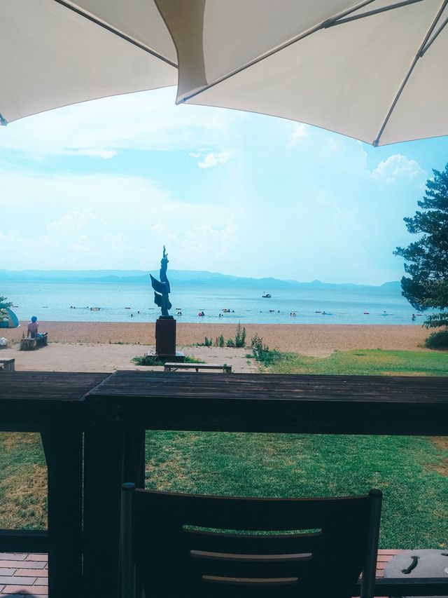 猪苗代湖志田浜海水浴場