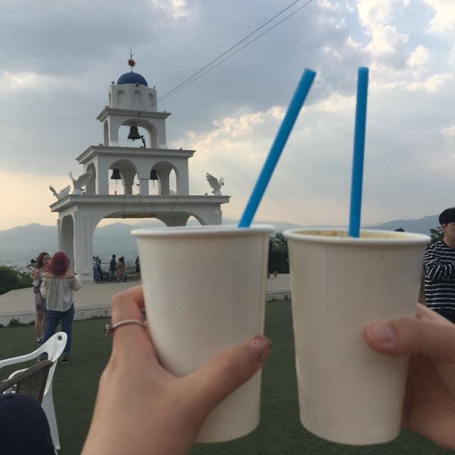 [춘천] 기가막히는 뷰맛집 카페 ‘산토리니’
