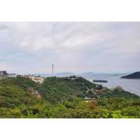俯瞰海洋公園。南朗山