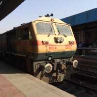 Exciting train ride from Jaipur to Delhi