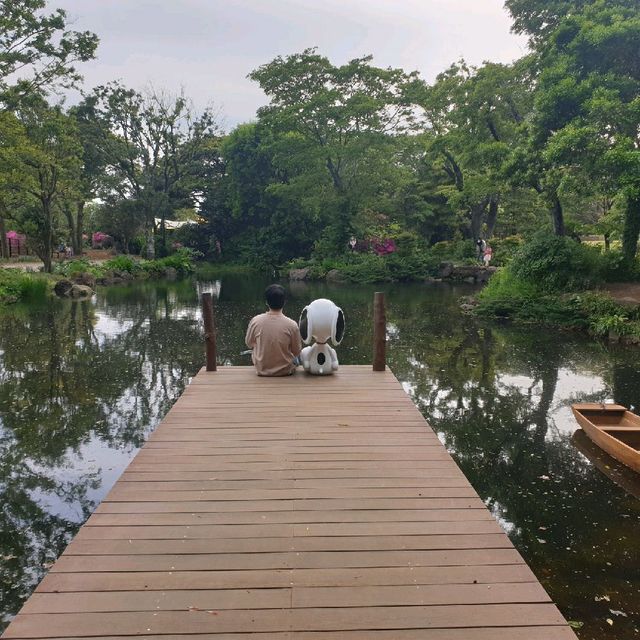 제주도 커플끼리가서 사진찍기 좋은 스누피가든!