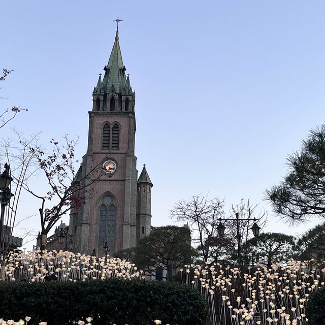 明洞聖堂付近のベスト写真スポット！