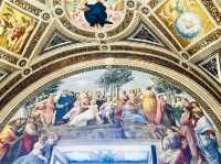 RAPHAEL'S FRESCOES 🎨👨‍🎨