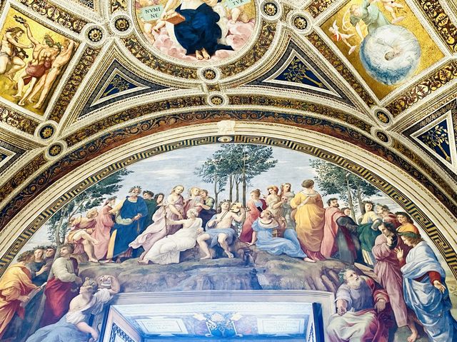 RAPHAEL'S FRESCOES 🎨👨‍🎨