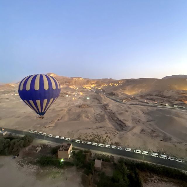 Ballon ride in Luxor/Egypt is a MUST