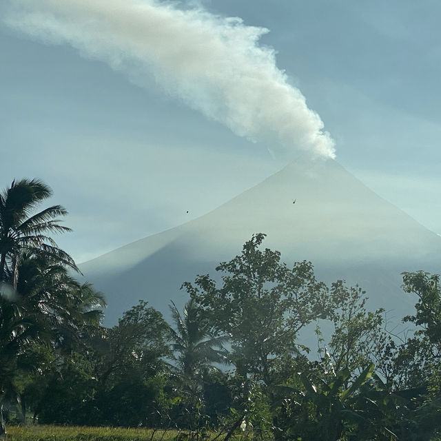 Mayon  Skyline in Tabacco