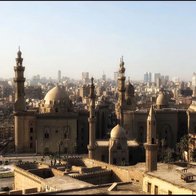 A view from Citadel to the Old Cairo