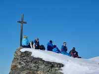 Switzerland kicks off 2023 with snow.