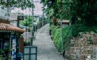 ⛩Japan | Okinawa🌟Shuri Kinjocho Stone-paved Road