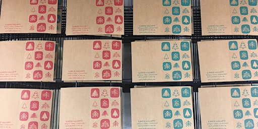 Screen Printing Christmas Cards | The Art House