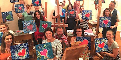 Canvas & Cocktails by Sharon Koskoff | Armory Art Center, Park Place, West Palm Beach, FL, USA