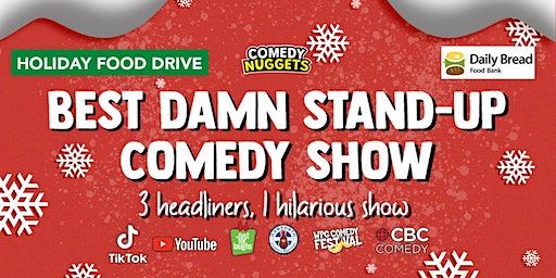 Best Damn Stand-Up Comedy Show: Holiday Food Drive Edition | SoCap Comedy (The Social Capital)