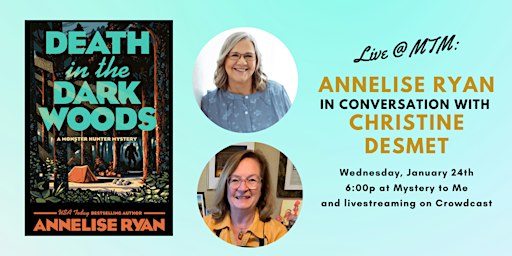 Live @ MTM: Annelise Ryan in Conversation with Christine DeSmet | Mystery to Me