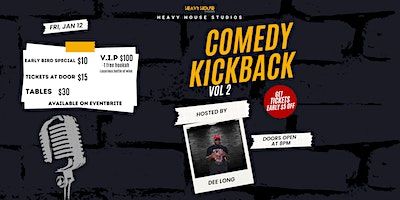 Heavy House Studios: Comedy Kickback Vol 2 | 29108 5 Mile Road, Livonia, MI, USA