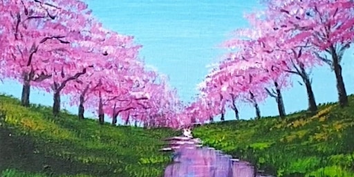 Cherry Tree Reflection Paint Party | Chicago Fire