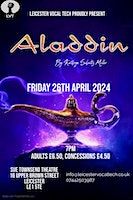 Aladdin presented by Leicester Vocal Tech Academy | Sue Townsend Theatre