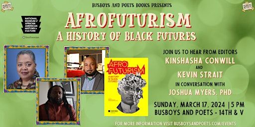 AFROFUTURISM | A Busboys and Poets Books Presentation | Busboys and Poets 14th & V