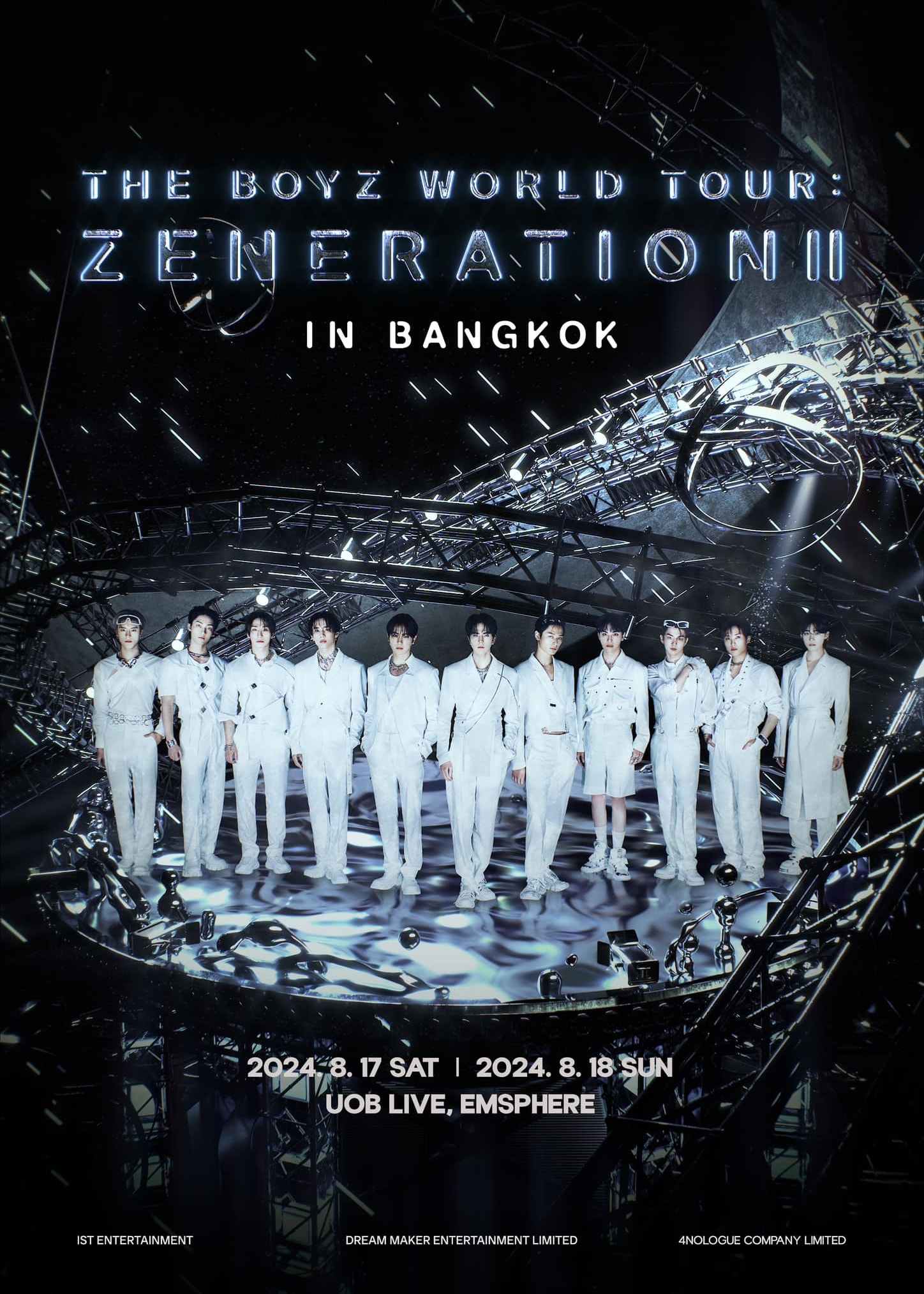 曼谷 | THE BOYZ演唱會2024曼谷站 | UOB LIVE,Emsphere