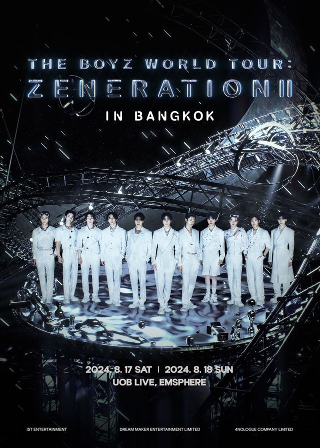 曼谷 | THE BOYZ演唱會2024曼谷站 | UOB LIVE,Emsphere