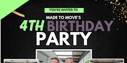 Made To Move 4th Birthday Party | Made to Move Sheffield, Rutland Road, Neepsend, Sheffield, UK