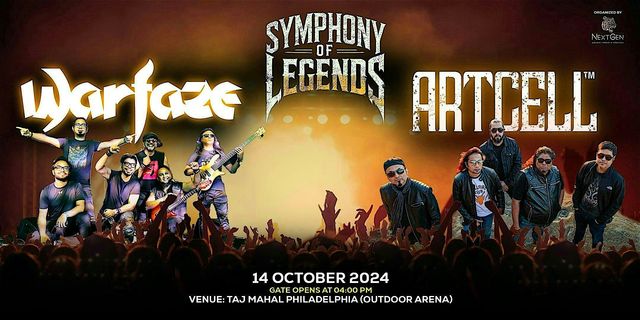 WARFAZE x ARTCELL | SYMPHONY OF LEGENDS | LIVE IN PHILADELPHIA | Taj Mahal Philadelphia