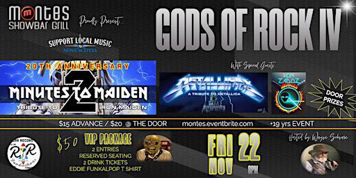 Gods of Rock | Monte's Showbar Grill