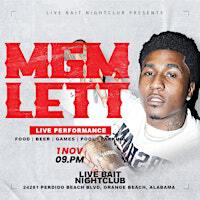 Live Bait Presents : MGM LETT Live | Live Bait Night Club