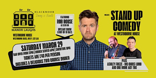 Manor Laughs - Stand Up Comedy at Westbourne House | Westbourne House