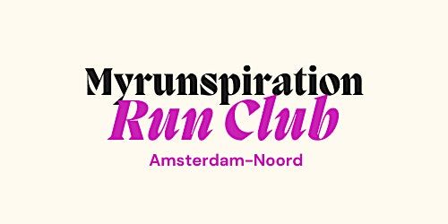 Myrunspiration Run Club - Amsterdam Noord | Gentle Place Coffee
