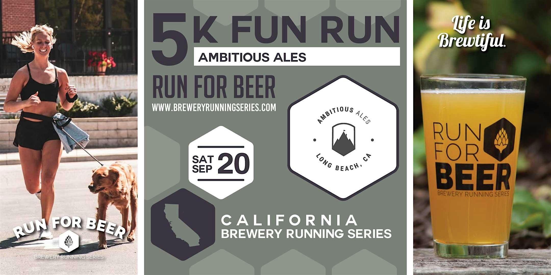 5k Beer Run x Ambitious Ales | 2025 CA Brewery Running Series | Ambitious Ales