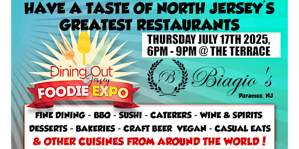 Dining Out Jersey Foodie Expo 2025 | The Terrace